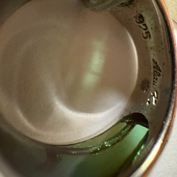 Murano Glass Ring size 7 - Picture 5 of 7